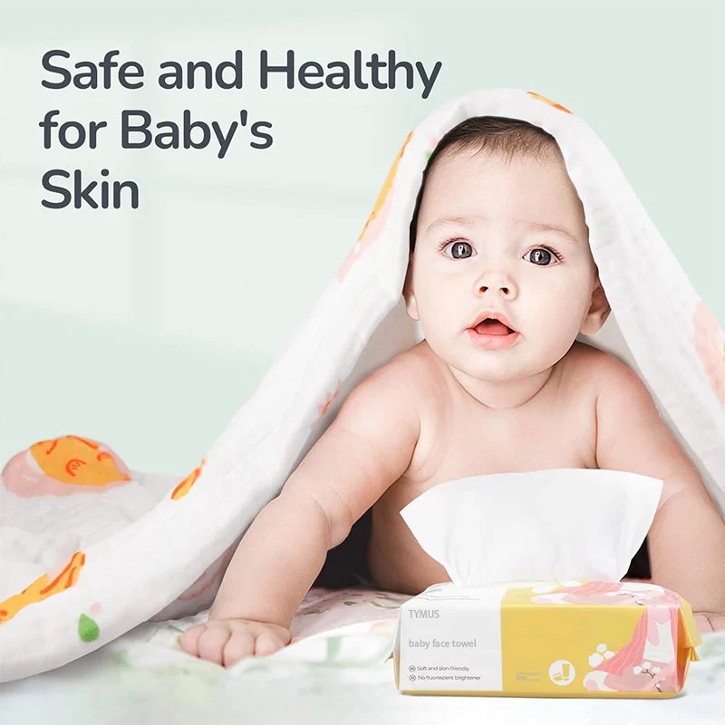 Gesichtspapierhandtuch: Seelenfrieden für Babys und Komfort für Erwachsene!